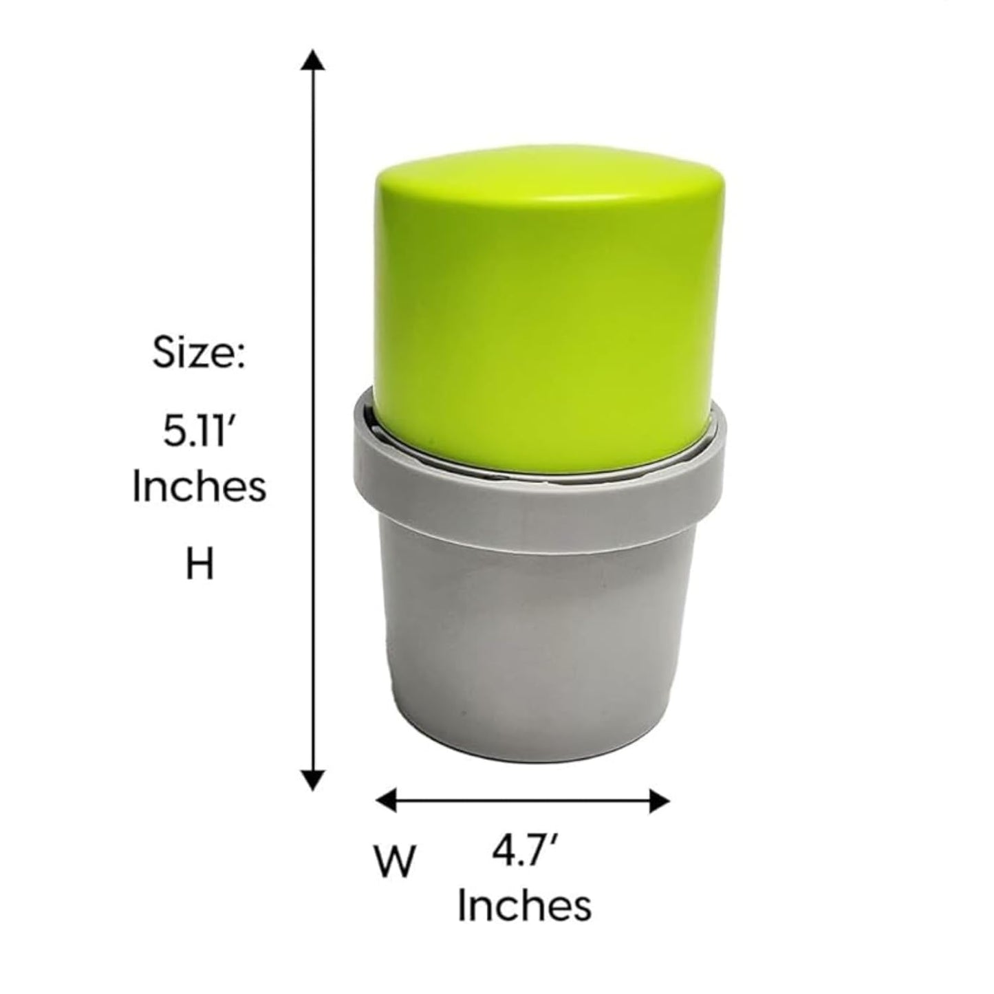 Fitcure™ Premium Dry Fruit Cutter & Slicer | Multi-Functional Stainless Steel Blade Nut Grinder & Chopper for Kitchen, Sweets & Garnishing (Green & Gray)