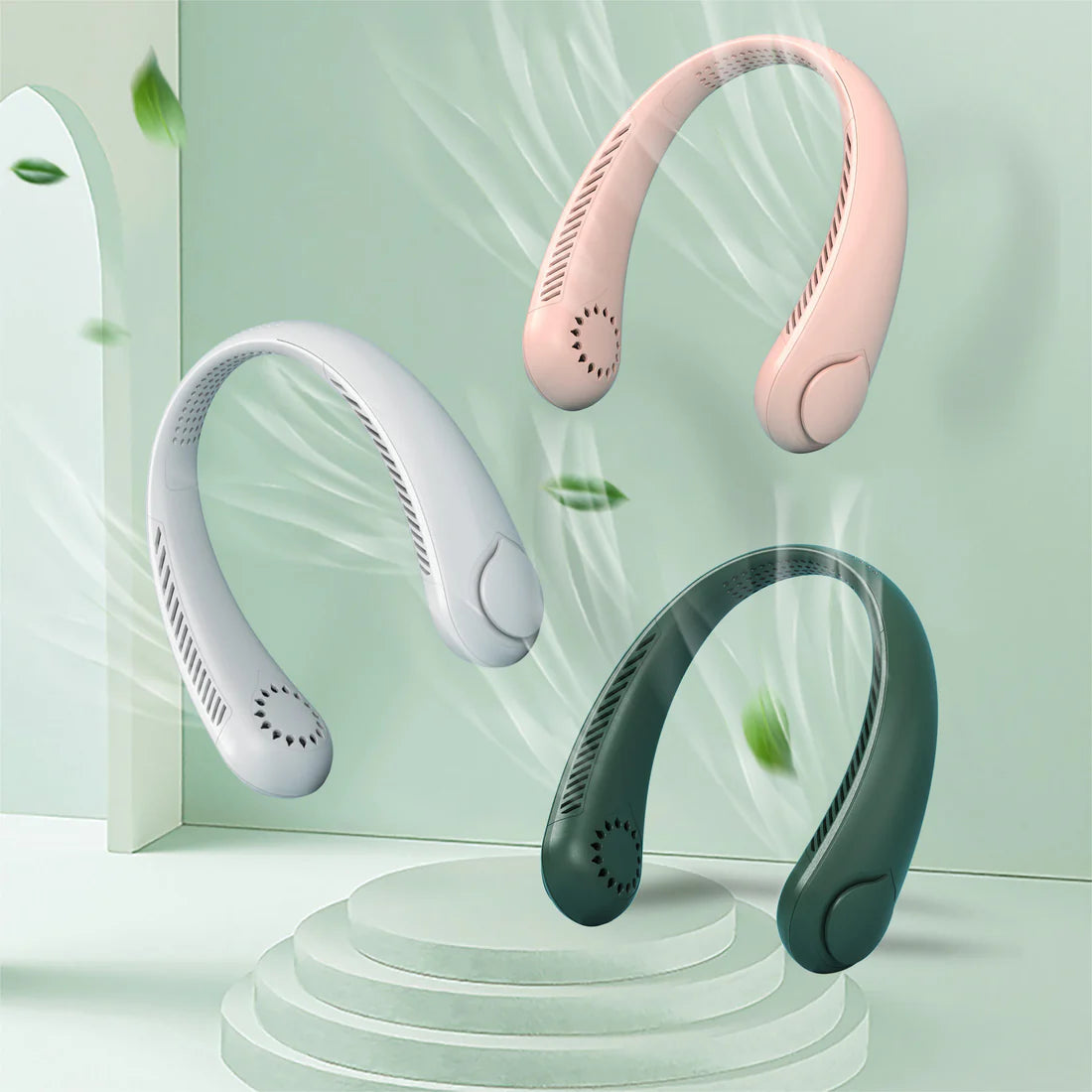 Ultimate Portable Neck Fan – Stay Cool Anywhere, Anytime.