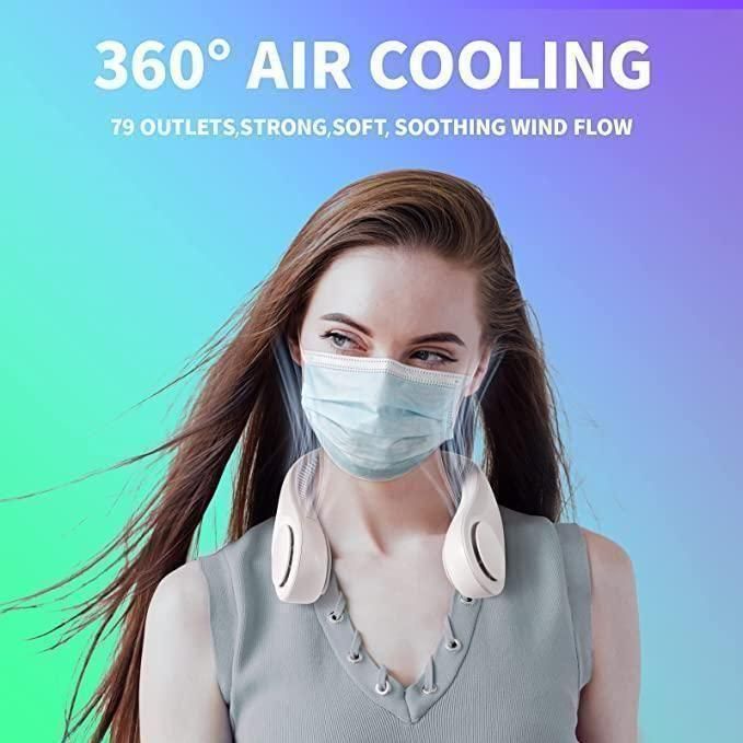 Ultimate Portable Neck Fan – Stay Cool Anywhere, Anytime.