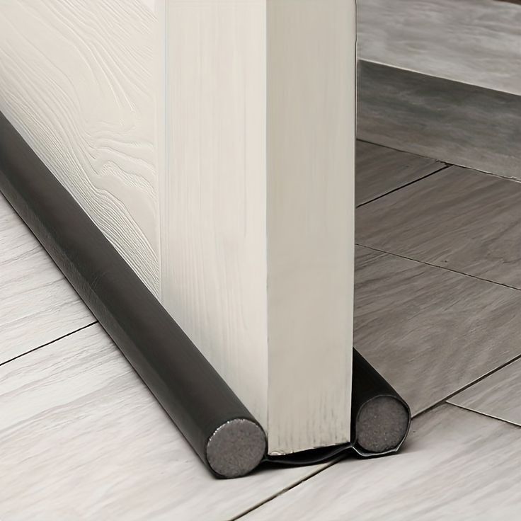 Fitcure™ Premium Double-Sided Door Bottom Draft Stopper | Pack of 2 Heavy Duty Door Guard for Noise reduction, Insect Protector & AC Power Saving (Brown)